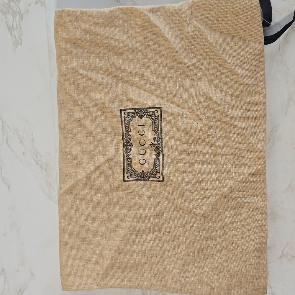 Gucci Tan Dust Bag